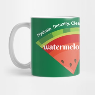 Watermelon Hydrates, Detoxifies, Cleanses Mug